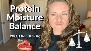 Protein Moisture Balance For Wavy Curly Hair -- Protein Edition