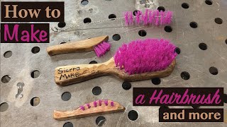 How To Make A Hairbrush: Using Scraps And Excess 3D Printer Filament (Bonus 3 Other Brushes)