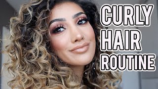 Curly Hair Routine 2C/3A | Anchalmua