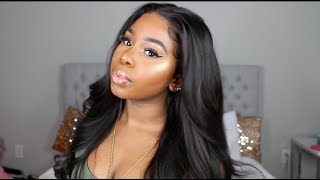 Using Heat On My Yaki 360 Frontal Wig From Rpghair.Com