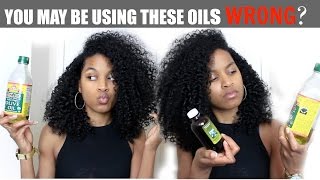 Sealing Oils Vs Moisturizing Oils (All Hair Types)|Natural Curly Hair Care