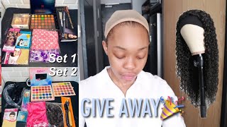 Give Away (Closed) + Headband Wig Install