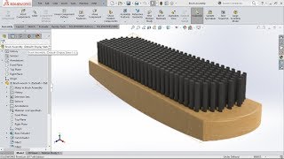 Solidworks Tutorial #2: Modeling Of A Hair Brush (Part And Assembly) [2018]