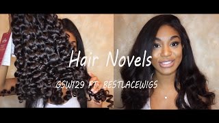 How I Style My Big Loose Curly Best Lace Wig!