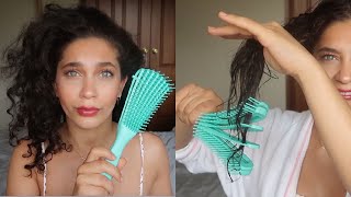 Best Detangling Brush For Natural Hair? Does It Work On 3A/B Curls? Jayme Jo