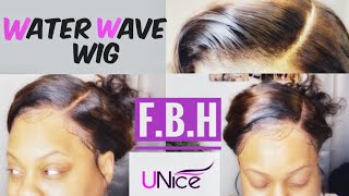 Unice Hair Review | Water Wave Amazon Wig | Color • Style • Install