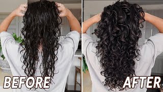 Curly Hair Routine | 2C - 3A Wavy Curls