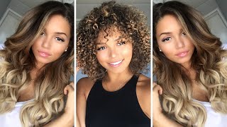 Hair Care Routine For Color Processed Curly Hair | Ashley Bloomfield