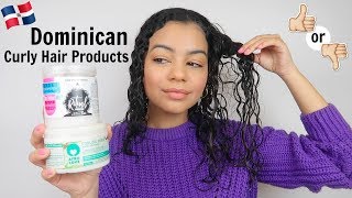 Curly Hair Routine Using Dominican Products - Afrolove & Ritual Boé Cosmetics
