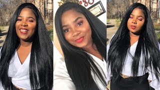 The Best Wig Ever| Human? Or Synthetic? | Affordable Hair Under $40