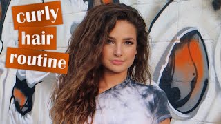 Wet To Curly Hair Routine (No Heat) & Favorite Hair Care Products