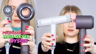 Testing Top Professional Hair Dryer Vs Dyson!
