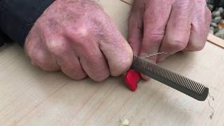 Will It Sharpen | Backside Of A Hair Comb