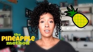 The Pineapple Method | Curly Hair