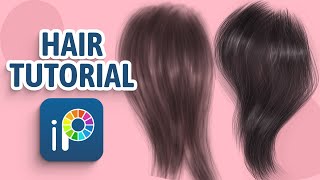 Hair Tutorial In Ibis Paint X | Tutorial For Beginners