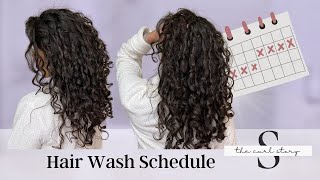 How Often Do You Wash Your Hair?  A Curly Hair Routine Schedule
