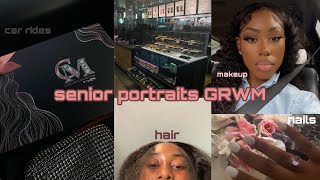 Senior Portraits Grwm | Frontal Wig Install: Curlyme Hair , Car Rides, And More