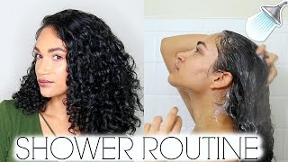 Curly Hair Shower Routine | Truly Yanely