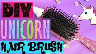 Diy Unicorn Hair Brush