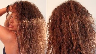 Everyday Curly Hair Care Routine For School