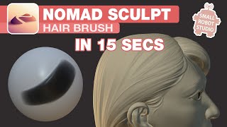 How To Create A Hair Brush For Nomad Sculpt