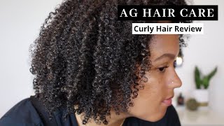 Ag Professional Hair Care Curly Hair Review | Gracelyn Maria