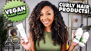 Vegan Curly Hair Products By Ag Haircare!  | Biancareneetoday