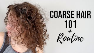 How To Manage Coarse Curly Hair | Brittle, Dry, Tangly, & Uneven Curls