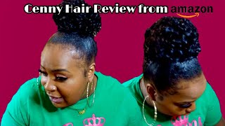 $18 Brazilian Curly Virgin Hair By Cenny Hair From Amazon Wig Review! || Angelclassystyle