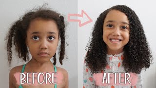 Tangled Curly Hair Wash Routine | Tips For Detangling!