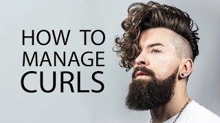 5 Tips For Guys With Curly Hair | How To Style Curly Or Wavy Hair | Alex Costa