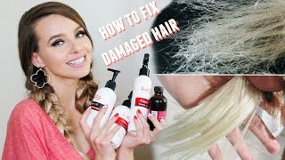 How To Fix Damaged Hair! | Hsi Professional Hair Care And Tools Review And Demo