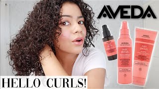 Aveda Nutriplenish Curly Hair Products Review On 3B Curls
