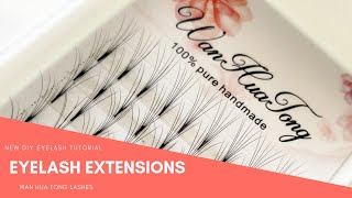 How To Apply Eyelash Extensions On Yourself. (Save Some Money)