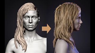 Why Creating A 3D Hair Sketch Is So Important -- With Andreea Scubli