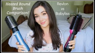 Heated Round Brush Comparison | Revlon Vs Babyliss