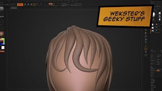 How To Model Hair In Zbrush For 3D Printing For Absolute Beginners