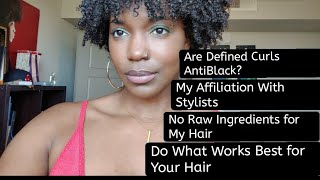 My Voice, My Truth : Youtube University, Raw Ingredient Haircare, Curl Definition, & Privilege