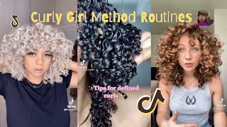 Healthy Hair Tips For Curly Hair Girlies ~ Tiktok Compilation