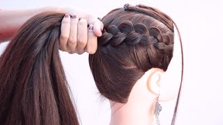 3 Fancy Hairstyle For Jeans Top | Everyday Hairstyle | Ponytail Hairstyle | Cute Hairstyle