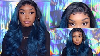 Synthetic Wig Install |Bobbi Boss Wig 13X4 Swiss Lace Sylvanna | Hairsoflyshop