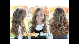 Beachy Curls | Curly Hair | Cute Girls Hairstyles