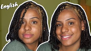Mini Braids On My Natural Curly Hair - Summer Protective Style