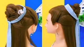 30 Easy Summer Hairstyle Tutorial Step By Step | Easy Updos For Long Hair | Back To School Hairstyle