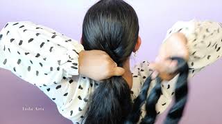 How To Attach Savuri| Hair Extensions| How To Arrange Hair Extension| Professional Bridal Hari Style