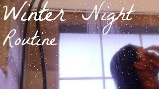 Winter Night Routine + Hair Care / What Products I Use (Natural Hair)