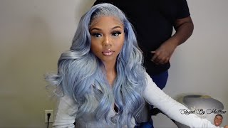 No Glue Frontal Wig Install | 613 Hair Review | Anice Kiss Hair |