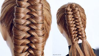  Braided Ponytail By Another Braid | New Hairstyle For Wedding And Party || Trending