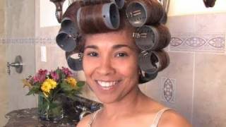 Rollersetting Textured & Curly Hair : How To