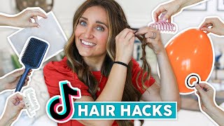Trying Viral Tiktok Hair Hacks | Fab Or Fail